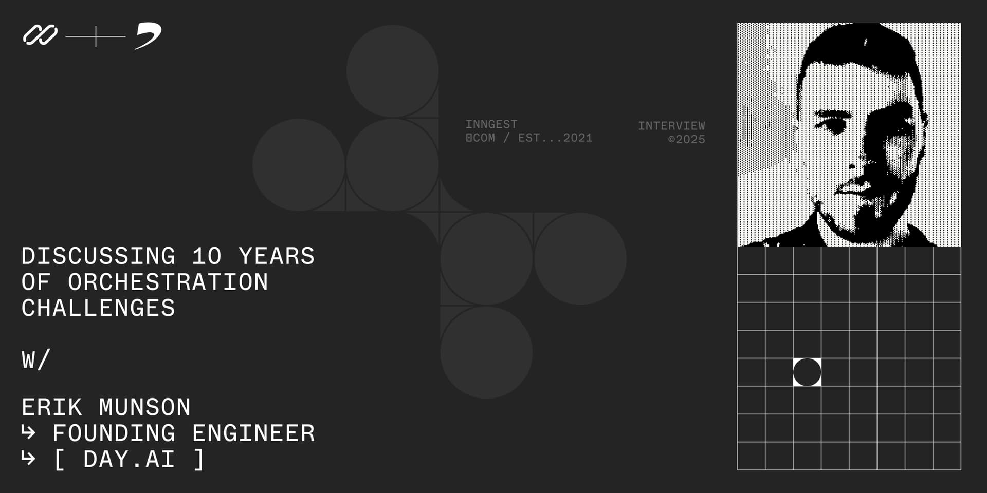 Featured image for Discussing 10 years of orchestration challenges with Erik Munson, founding engineer at Day AI, ex-HubSpot, and Netflix Engineer blog post